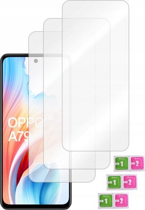 Martech Szkło Ochronne Do Oppo A79 Hartowane 0 33Mm Szybka Na Ekran 9H 3 Sztuki