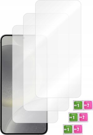 Martech Szkło Ochronne Do Samsung Galaxy S24 Plus Hartowane 0 33Mm Na Ekran 9H 3Szt