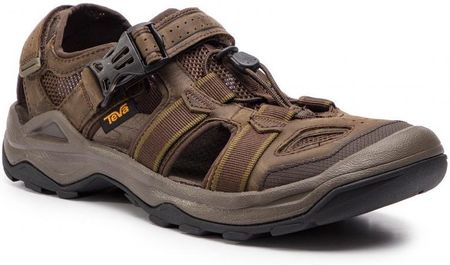 Sandały męskie Teva Omnium 2 Leather Rozmiar butów (UE): 42 / Kolor: brązowy