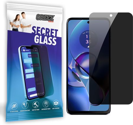 Grizzglass Sekretne Szkło Hybrydowe Do Motorola Moto G64 Prywatyzujące Grizz Secretglass