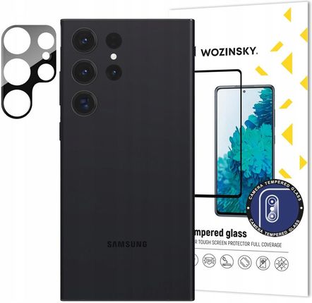Wozinsky Szkło Hartowane Na Aparat Kamerę 9H Do Samsung Galaxy S23 Ultra