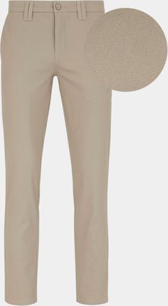 Spodnie męskie beżowe chinosy casualowe Slim Fit Pako Lorente W29 L34