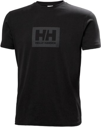 Koszulka męska Helly Hansen Hh Box T Wielkość: M / Kolor: czarny