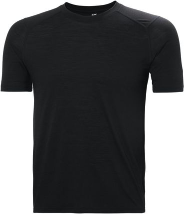 Koszulka męska Helly Hansen HH Durawool T-Shirt Wielkość: M / Kolor: czarny