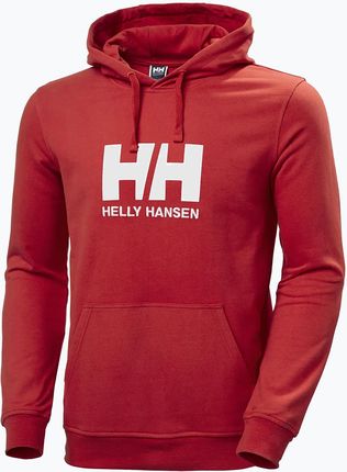 Bluza męska Helly Hansen HH Logo Hoodie red | WYSYŁKA W 24H | 30 DNI NA ZWROT