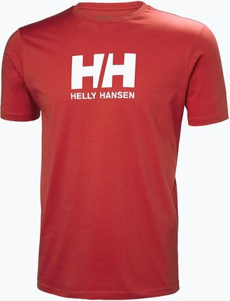 Koszulka męska Helly Hansen HH Logo red | WYSYŁKA W 24H | 30 DNI NA ZWROT