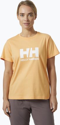 Koszulka damska Helly Hansen Logo 2.0 miami peach | WYSYŁKA W 24H | 30 DNI NA ZWROT