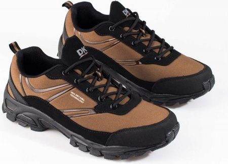 Męskie buty sportowe trekkingowe brązowe DK 41