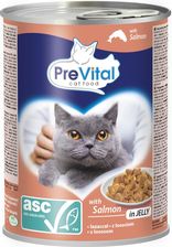Prevital Mokra Karma Dla Dorosłych Kotów Asc Łosoś W Galarecie 12X415G