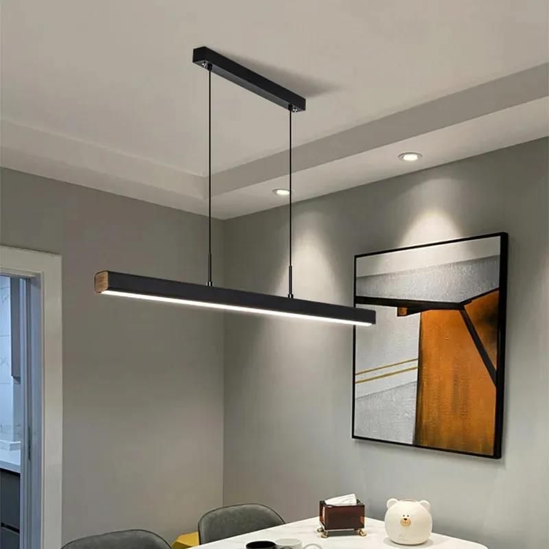 Toolight Lampa Sufitowa Wisząca Led App1447-Cp Czarna 80Cm