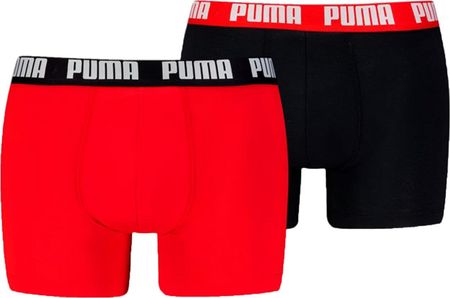 Bokserki męskie Puma Everyday Basic 2p czerwone, czarne 938320 10