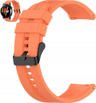 Kbr Games Pomarańczowy Silikonowy Pasek Opaska 22Mm Zegarków Samsung Amazfit Garmin