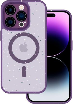Tel Protect Magnetic Splash Frosted Case Do Iphone 11 Pro Max Fioletowy
