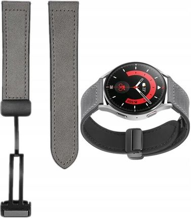 Kbr Games Szary Magnetyczny Pasek Opaska 22Mm Do Zegarków Samsung Amazfit Garmin