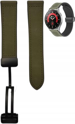 Kbr Games Zielony Magnetyczny Pasek Opaska 22Mm Do Zegarków Samsung Amazfit Garmin