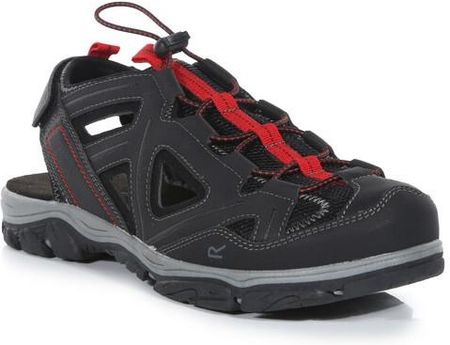 Sandały męskie Regatta Westshore III Rozmiar butów (UE): 39 / Kolor: czarny/czerwony