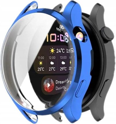 Kbr Games Niebieskie Elastyczne Etui Ochronne Case Obudowa Do Huawei Watch Gt 3 46Mm