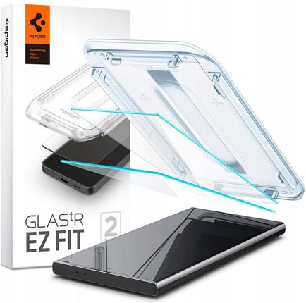 Spigen Glas Tr Ez Fit 2 Pack Szkło Hartowane Do Samsung Galaxy S24 Ultra
