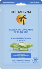 Zdjęcie KOLASTYNA Maska po opalaniu w płachcie Kwas hialuronowy + Aloes, 20 ml - Konin