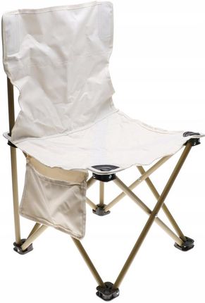 Krzesło Wędkarskie Turystyczne Składane Na Ryby Z Oparciem Plażowe A4030