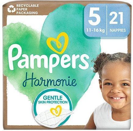 PAMPERS Harmonie Pieluchy Rozmiar 5 (11-16kg) 21 szt.