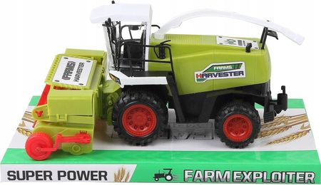 Norimpex Kombajn Pojazd Rolniczy Zabawka Dla Dzieci Wytrzymała Kolorowa