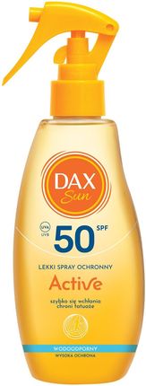 Dax Sun Active Lekki Spray Ochronny Z Spf50 200ml