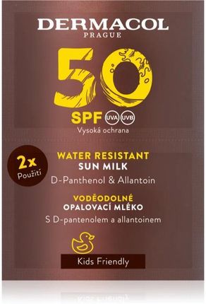 Dermacol Sun Water Resistant Wodoodporne Mleczko Do Opalania Spf 50 2x15ml