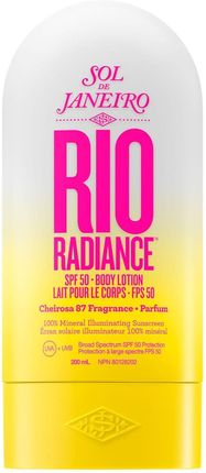 Sol De Janeiro Rio Radiance Mleczko Rozjaśniające I Nawilżające Do Ochrony Skóry Spf 50 200ml