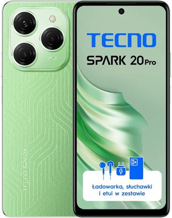 Tecno Spark 20 Pro 12/256GB Zielony