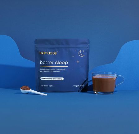 Kakao Better Sleep 30 porcji Czekoladowo-orzechowy