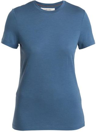 Damska koszulka Icebreaker Women Merino 150 Tech Lite III SS Tee Wielkość: L / Kolor: niebieski