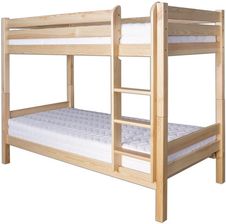 LK136 łóżko S90 W165 D200 sosna naturalny DREWMAX