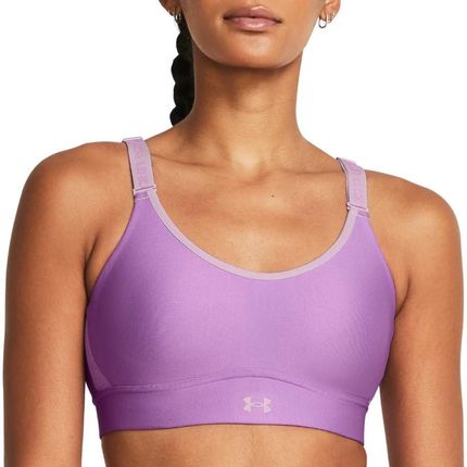 Biustonosz Under Armour UA Infinity Mid 2.0 Bra-PPL 1384123-560 Rozmiar M A-C