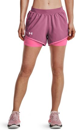 Under Armour Fly By 2.0 2N1 Short Pace Pink