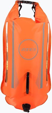 Zone3 Bojka Asekuracyjna Dry Bag 2 Led Light Orange
