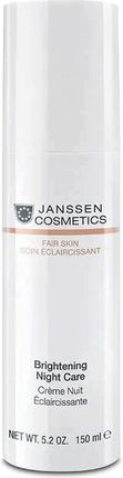 Krem Janssen Cosmetics Brightening Night Care Rozjaśniający 3321P na noc 150ml