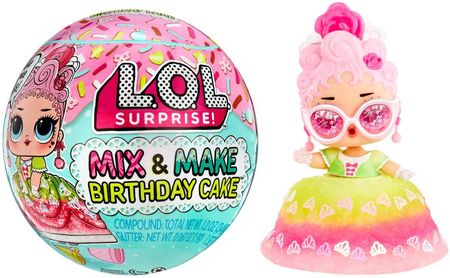 LOL Surprise! Mix & Make Birthday Cake Tots Asst