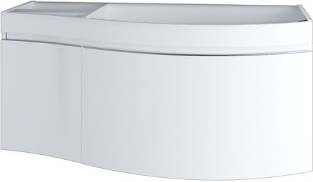 Devo Szafka Łazienkowa Pod Umywalkę Vena Arte 2.0 110 Cm Prawa Arctic White Va2 Su1D2Sp F01L65 100460580