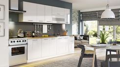 Zdjęcie Zestaw Mebli Kuchennych Vero 260 Cm Płyta Laminowana Biały Połysk 100462757 - Szadek