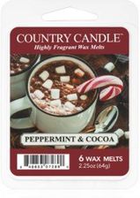 Zdjęcie Country Candle Peppermint & Cocoa Peppermint & Cocoa Wosk Do Aromaterapii 64 G Cocpcoh_Dvar05 - Zabrze