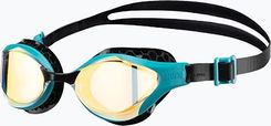 Zdjęcie Arena Okulary Do Pływania Air Bold Swipe Mirror Yellow Copper Green Lake - Łódź