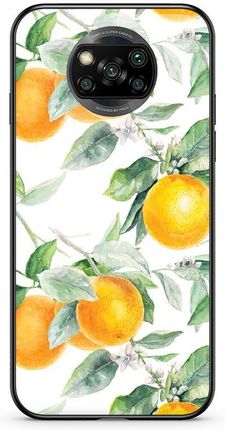 Etui Szklane Xiaomi Poco X3 Nfc Pomarańcze