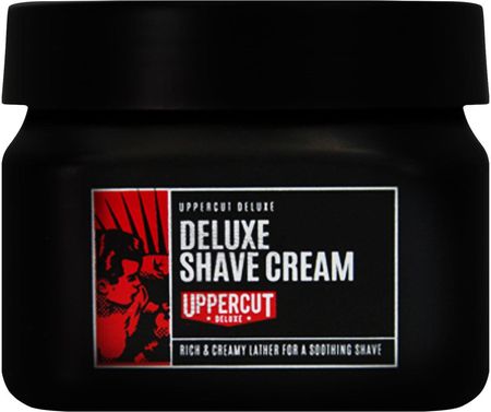Uppercut Deluxe Shave Cream Krem Do Golenia Dla Mężczyzn Nie Podrażnia Skóry 120Ml