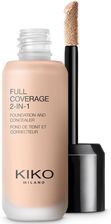 Kiko Milano Full Coverage 2-In-1 Foundation & Concealer Mocno Kryjący Podkład I Korektor 2W1 Cr05 Cold Rose 05 25Ml