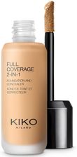 Kiko Milano Full Coverage 2-In-1 Foundation & Concealer Mocno Kryjący Podkład I Korektor 2W1 O50 Olive 50 25Ml