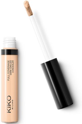 Kiko Milano Full Coverage Dark Circles Concealer Korektor W Płynie Do Okolic Oczu I Twarzy O Wysokim Stopniu Krycia 15 Sandstone 8Ml