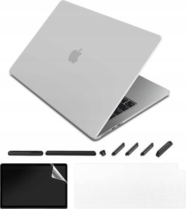 Amazon Etui Obudowa Na Laptopa Apple Macbook Air 13.6" Biała Półtransparentna (267089832)