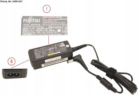 Fujitsu Zasilacz 40W ADP-40PH S26113-E578-V55 (34051247)