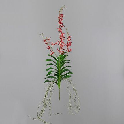 Ego Dekor Kwiat Orchidei Czerwony 80Cm 95008